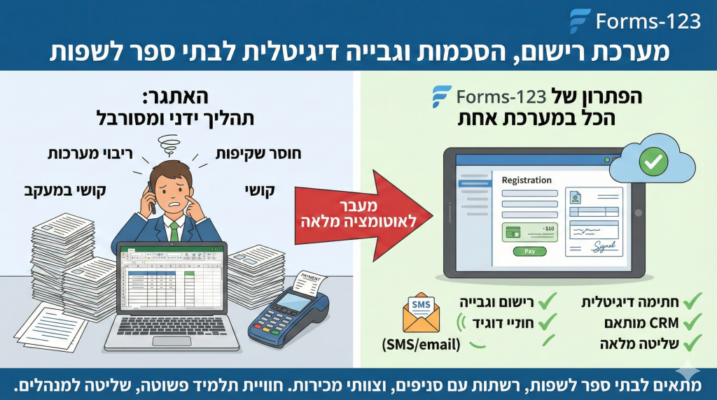 חתימה דיגיטלית בית ספר